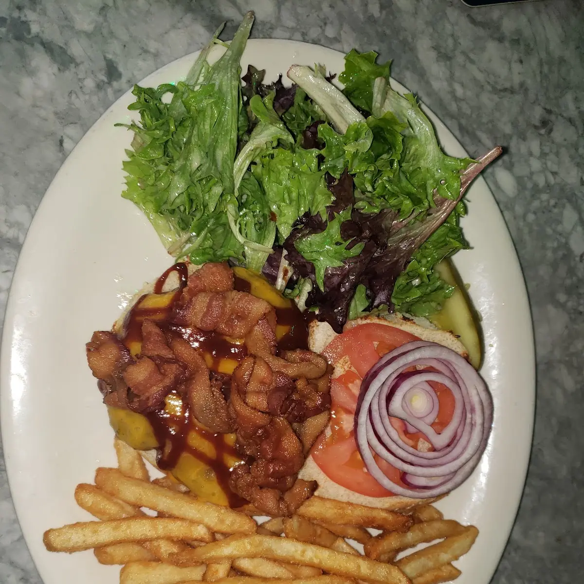 BBQ Bacon Cheddar Burger Thank You Chef Pedro