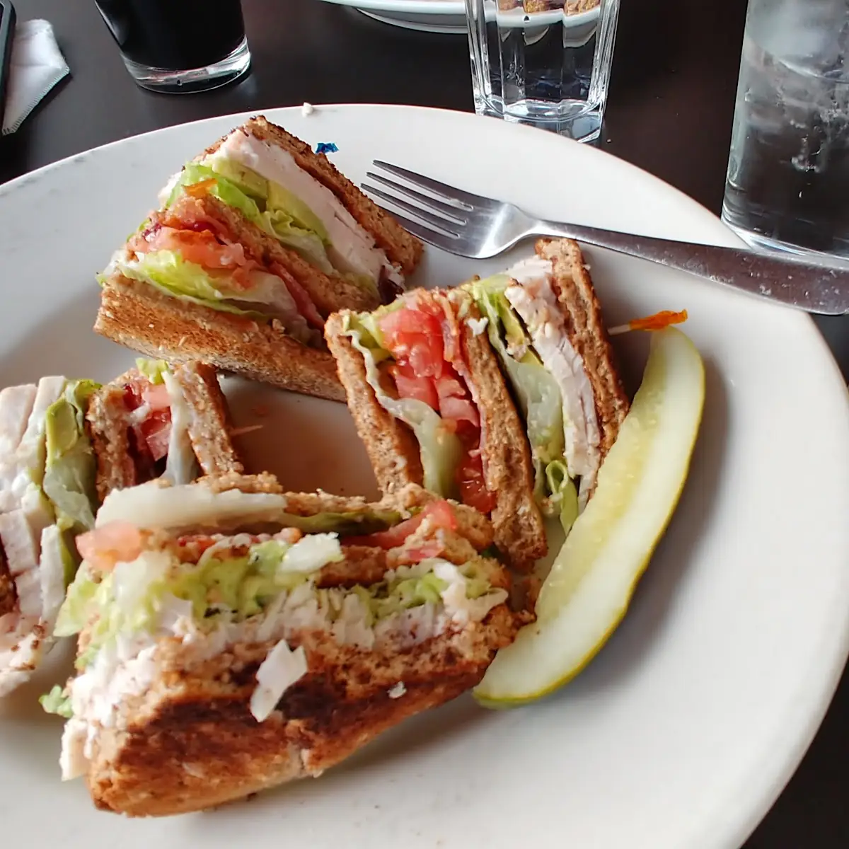 Turkey Club Sandwich