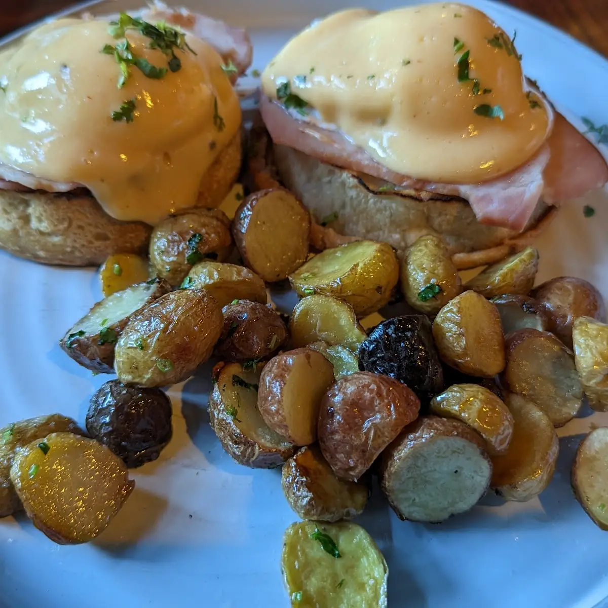 Lucy's Eggs Benedict