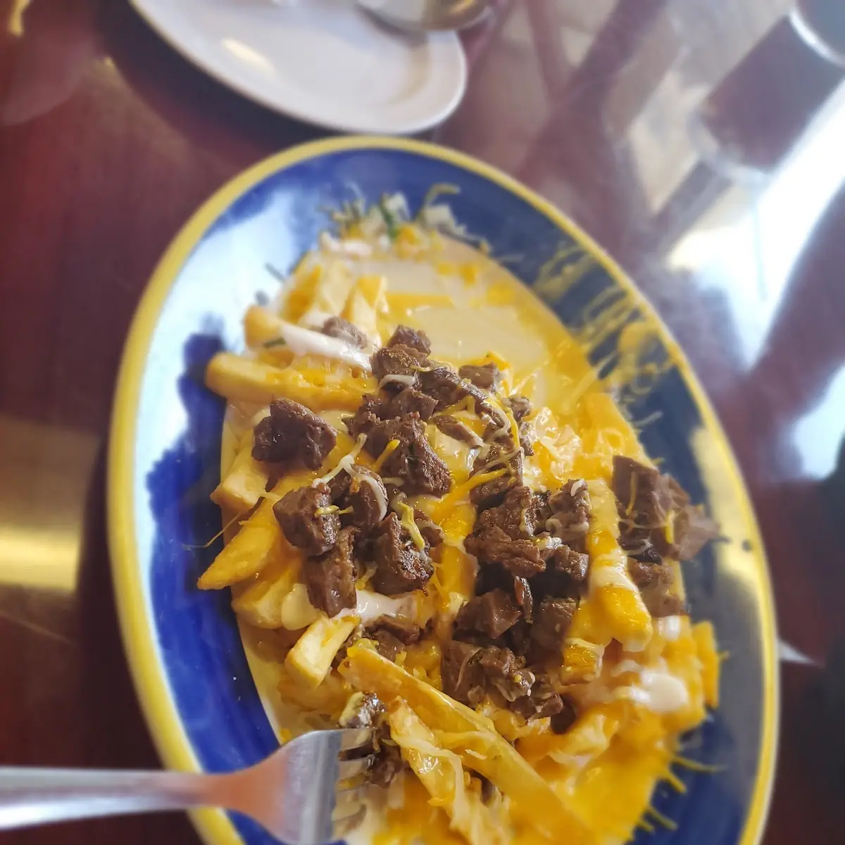 Papas Asada Fries with Cheese