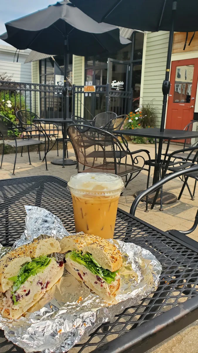 Chicken Salad Bagel Sandwich