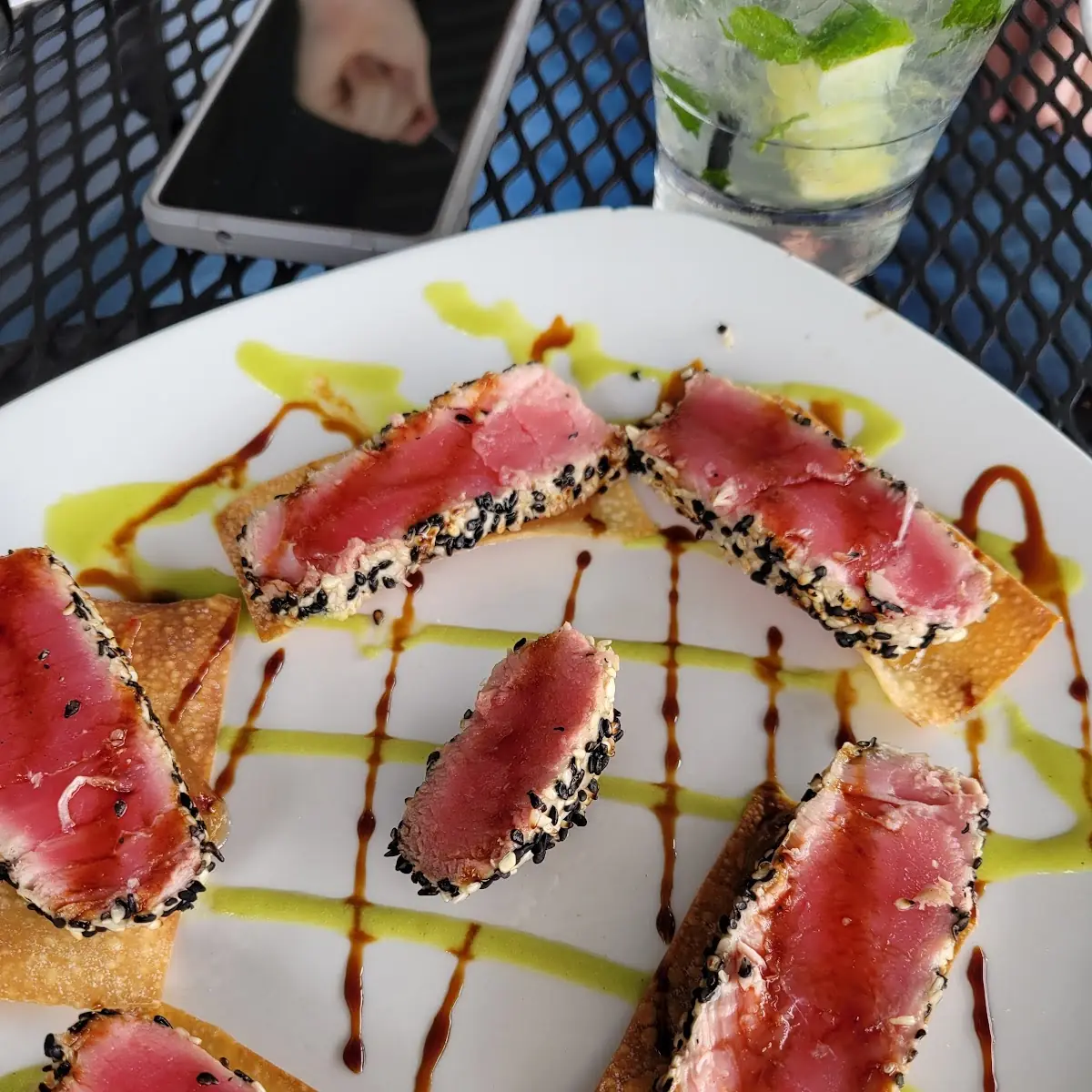 Ahi Tuna Nachos