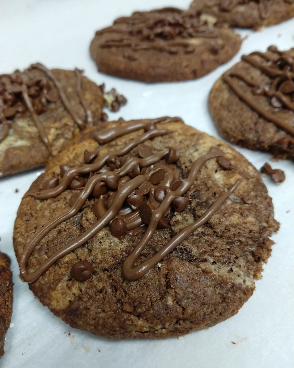 Double Chocolate Cookie Filled with Chocolate Ganache