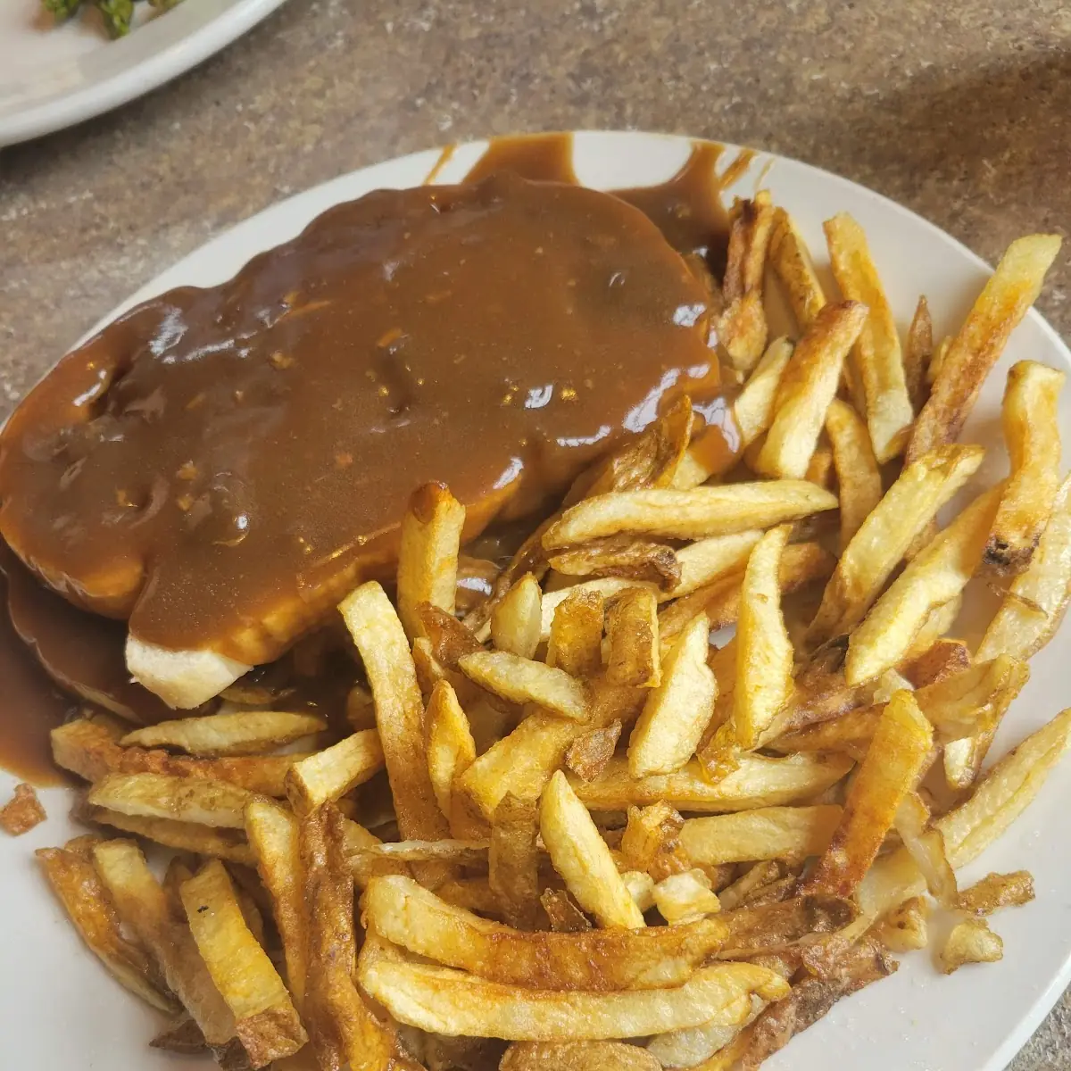 Open Faced Roast Beef