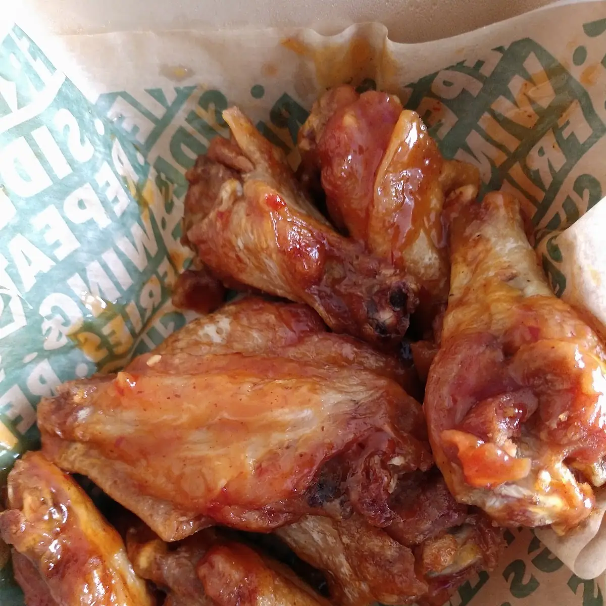 Mango Habanero Wings