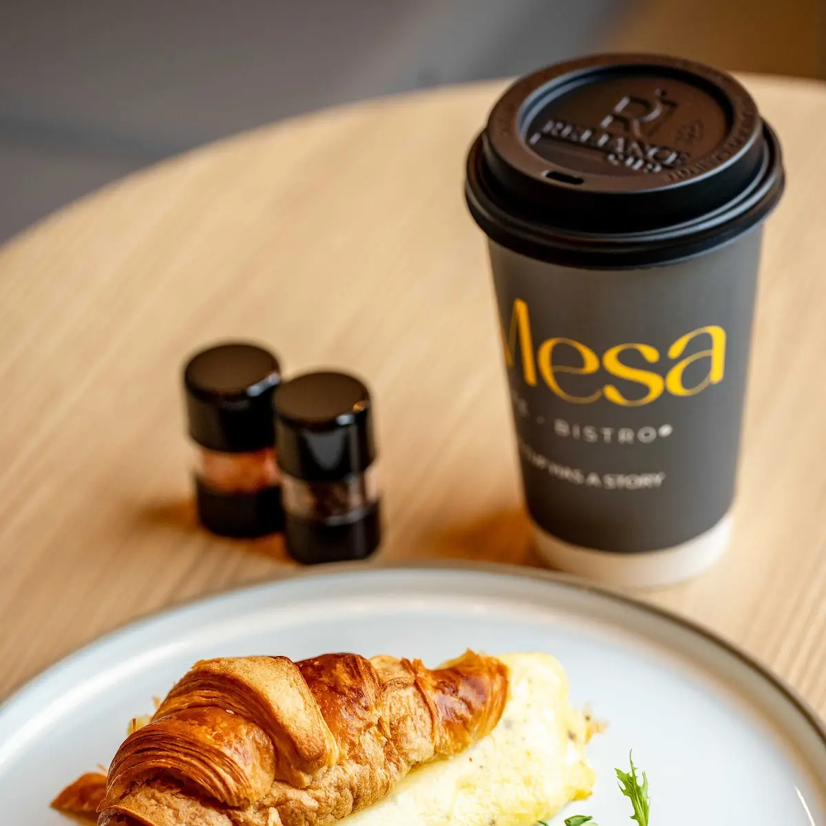 Strawberry cream Croissant