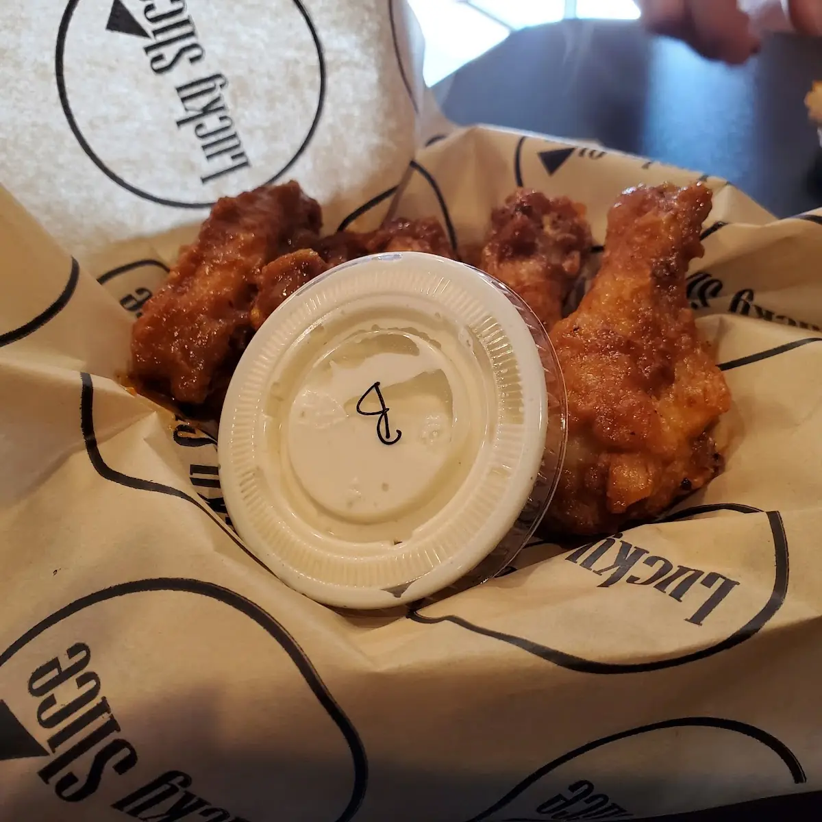 Chicken Wings Chipotle Lime with Blue Cheese Dip