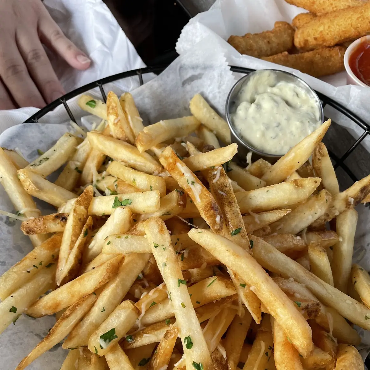 Garlic Parmesan Fries
