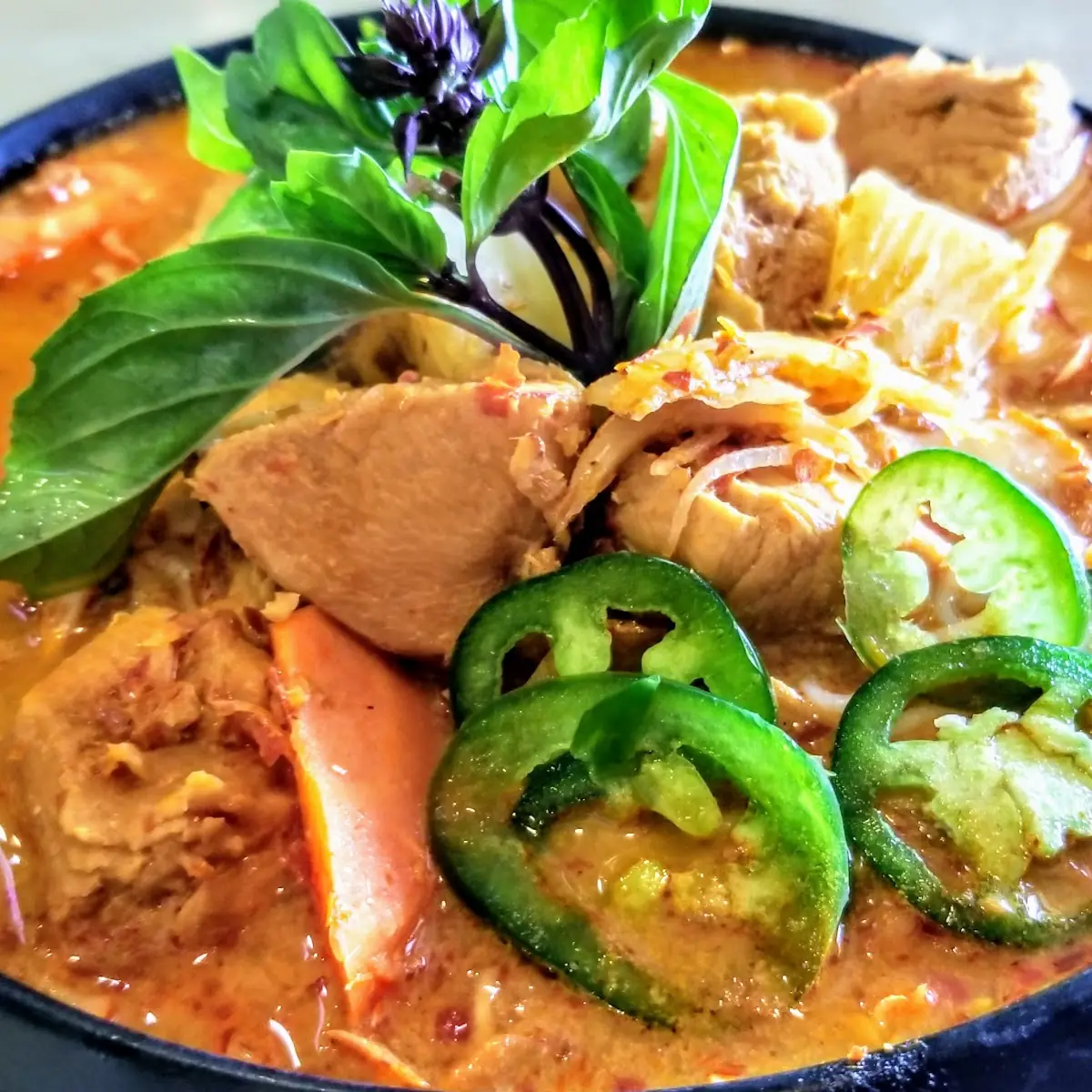 Spicy Chicken Curry Noodles