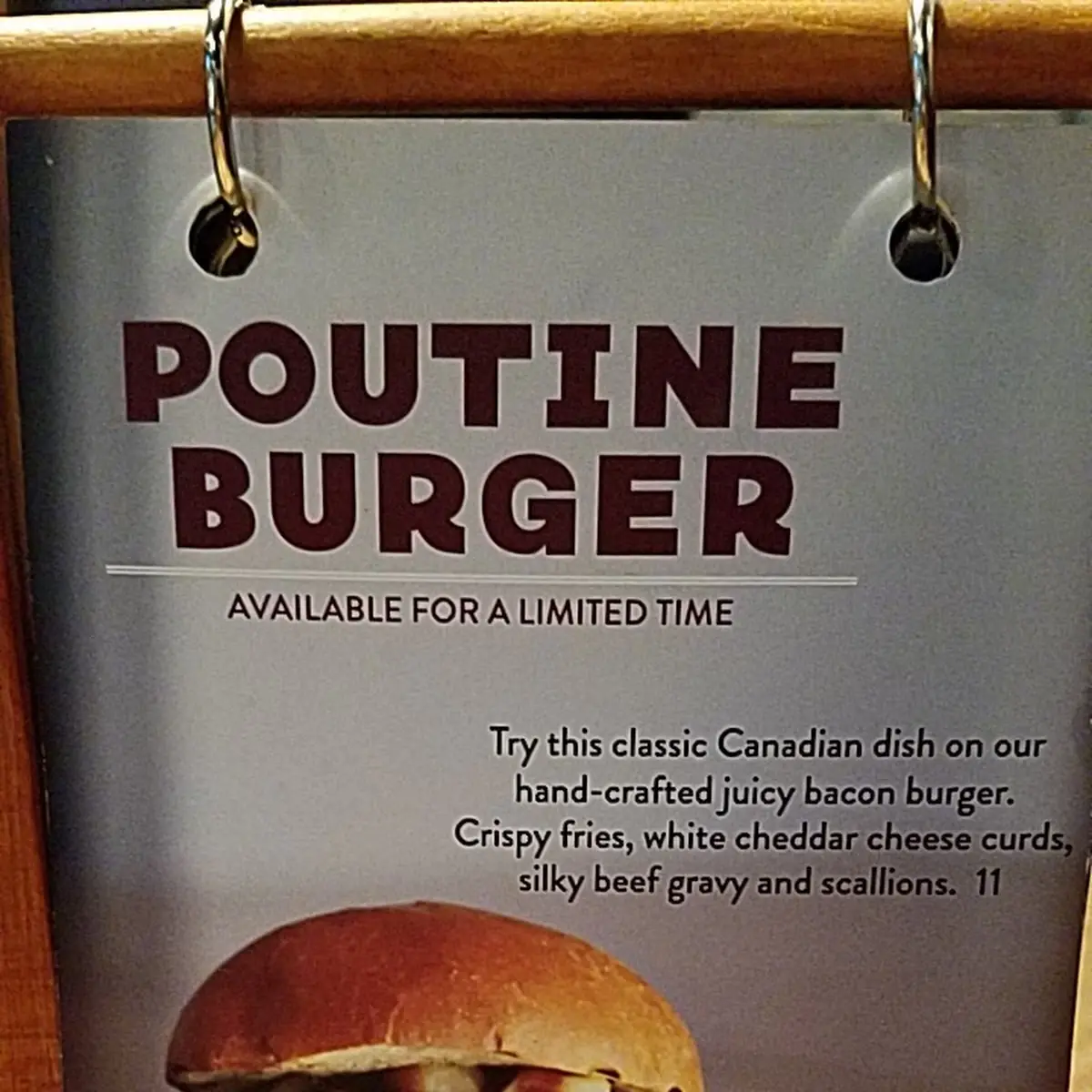 Poutine Burger
