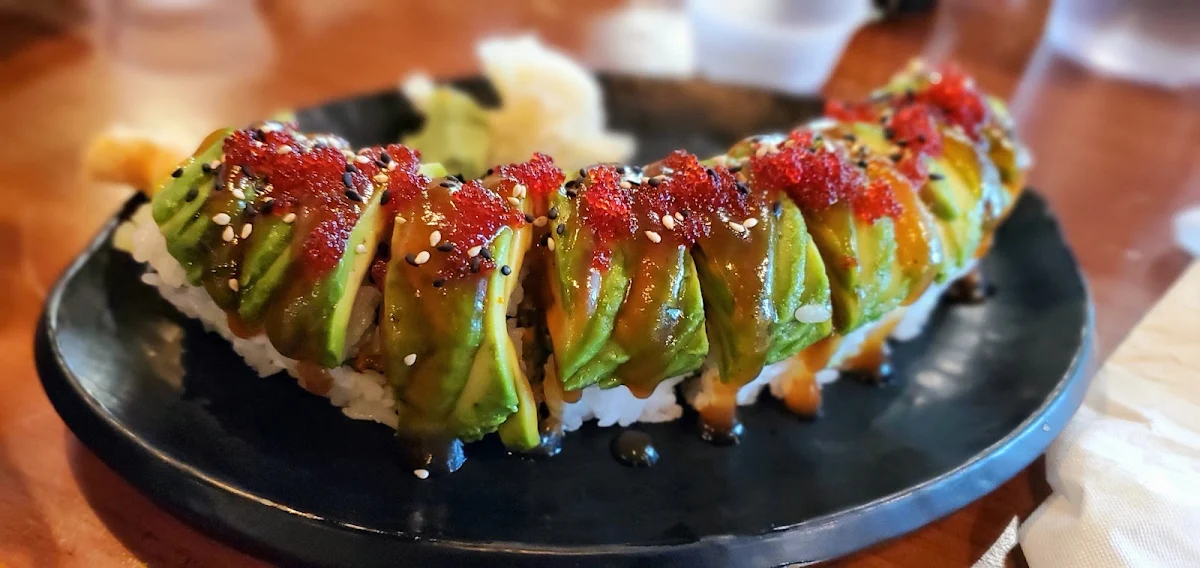 Caterpillar Roll, Sushi California