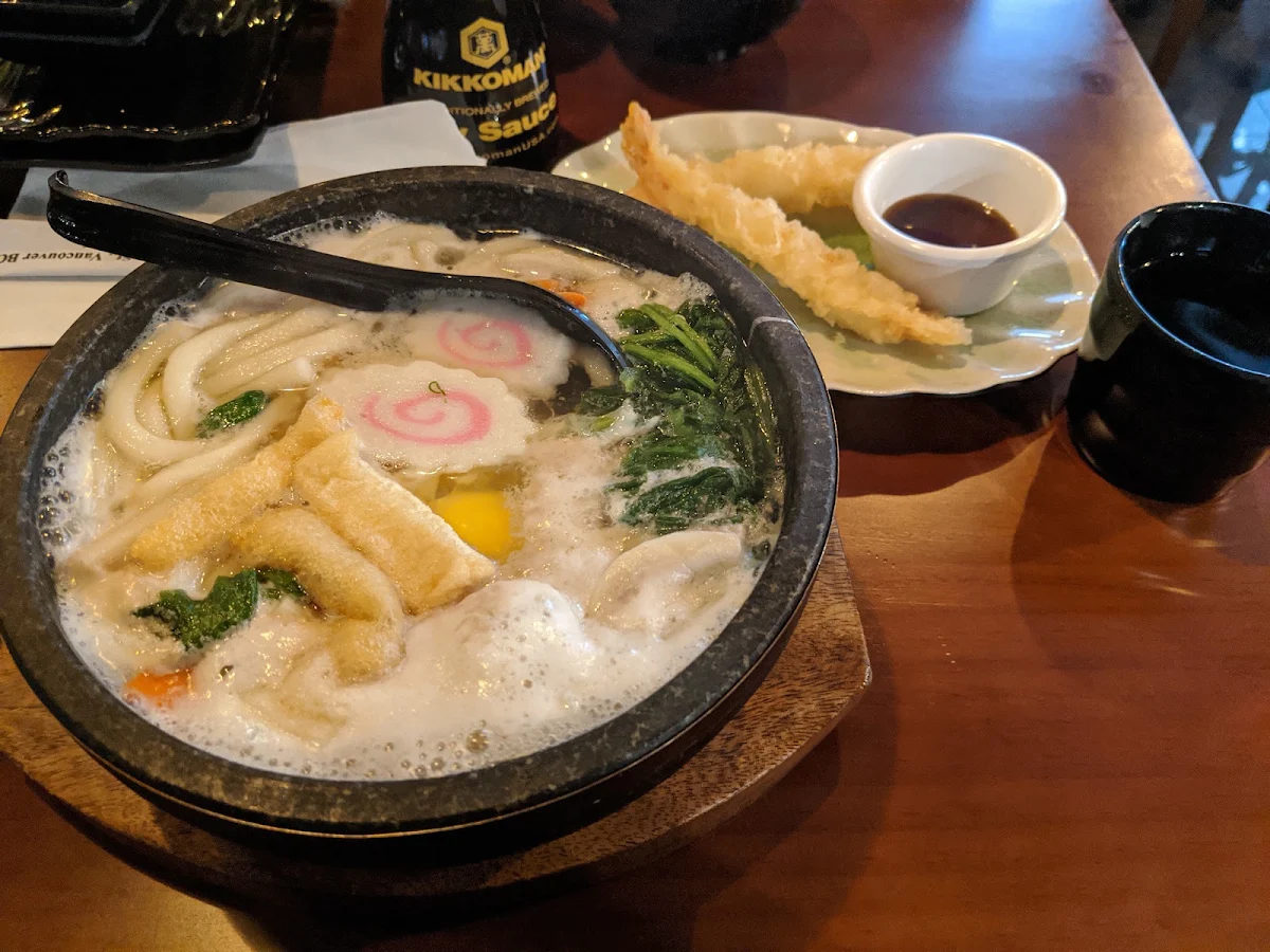 Nabeyaki Udon, Sushi California