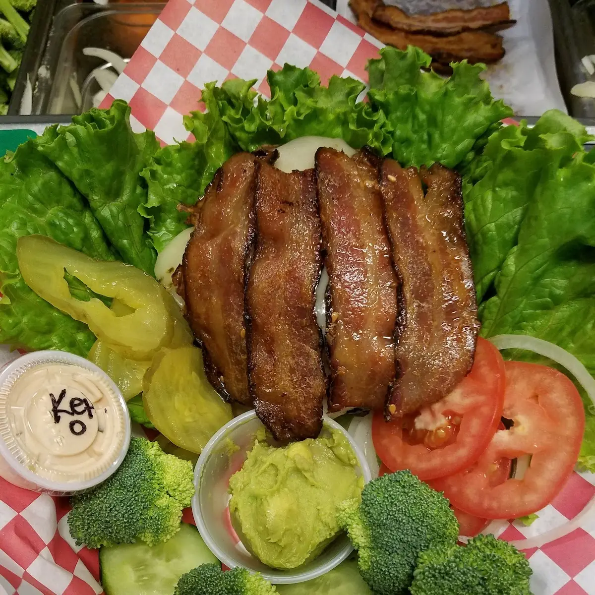 Keto Bacon Cheddar