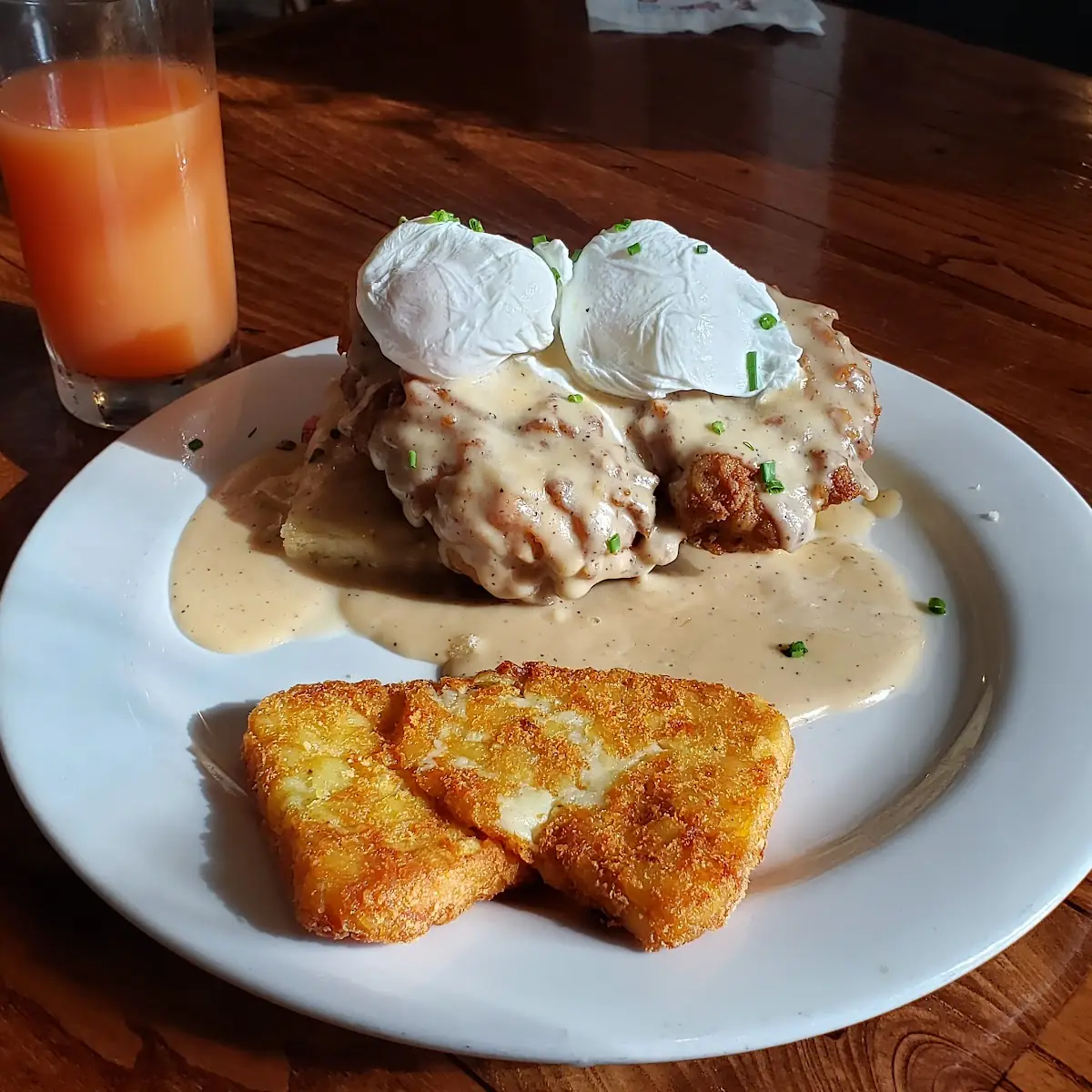 Fried Chicken Benedict