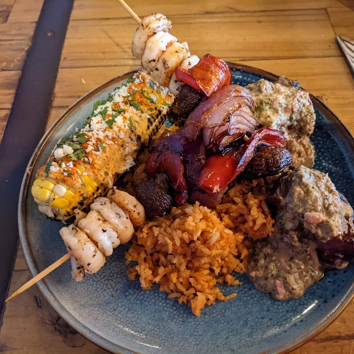 Kabobs Surf & Turf