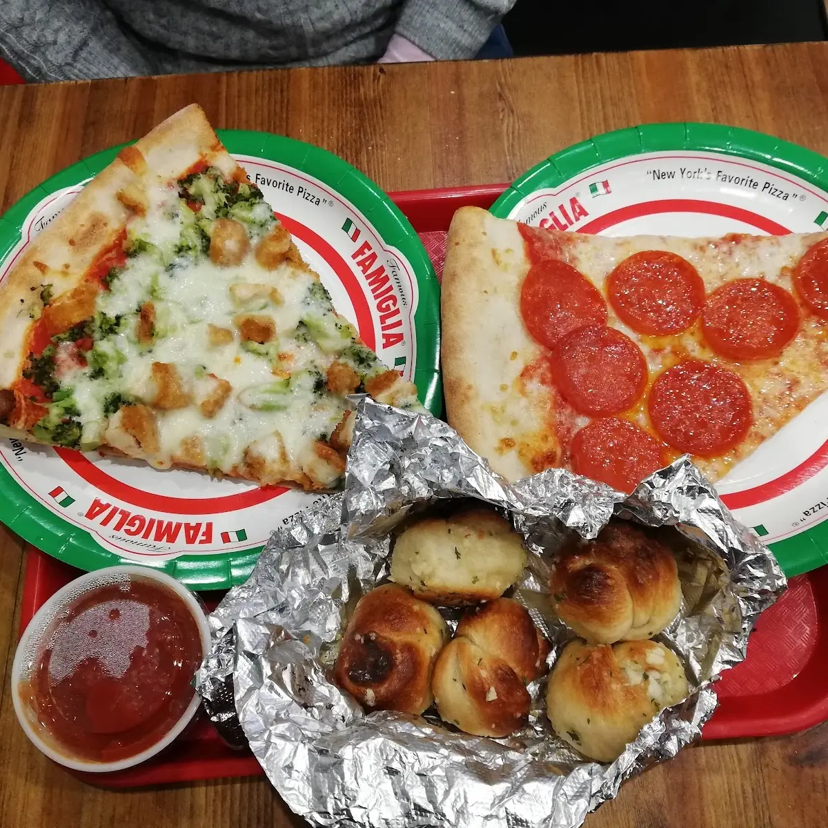 Primavera Pizza Slice