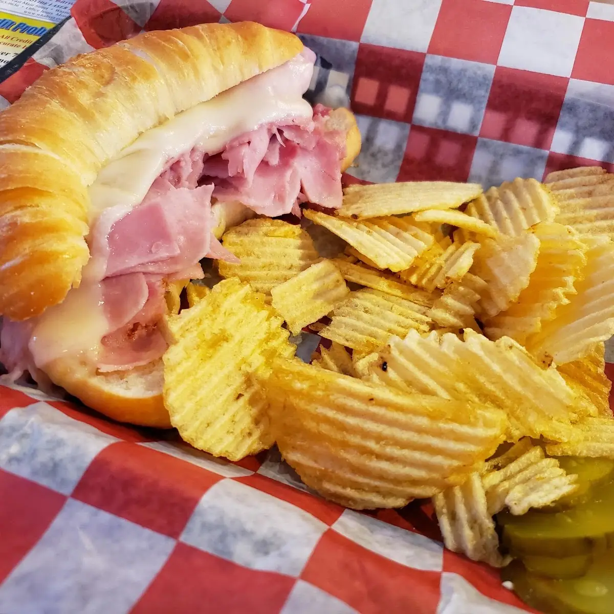 Ham & Swiss Croissant