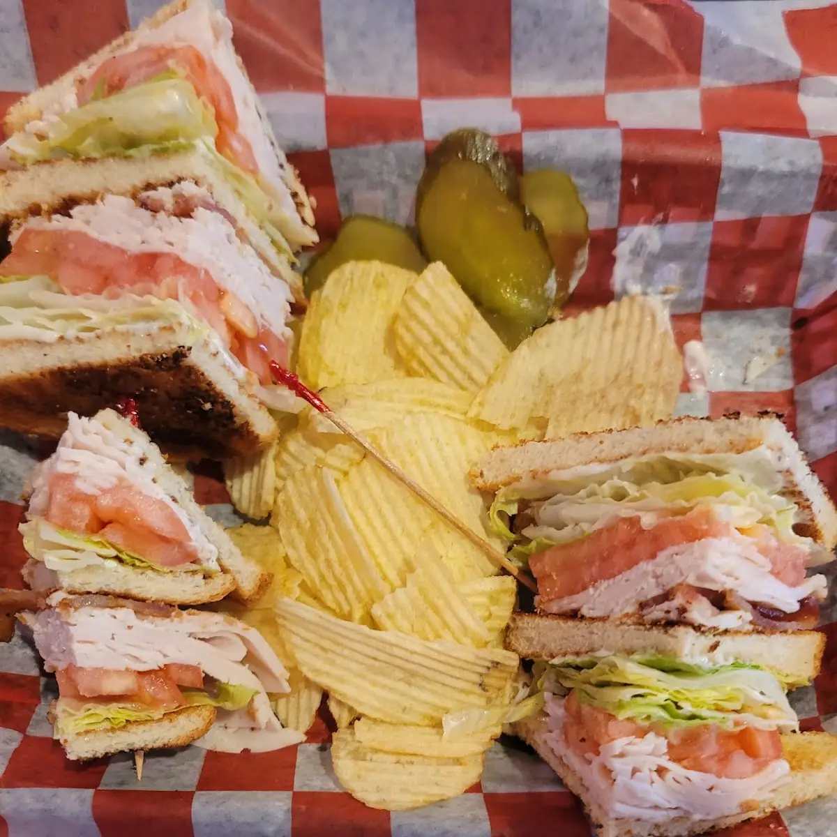 Turkey Club Sandwich