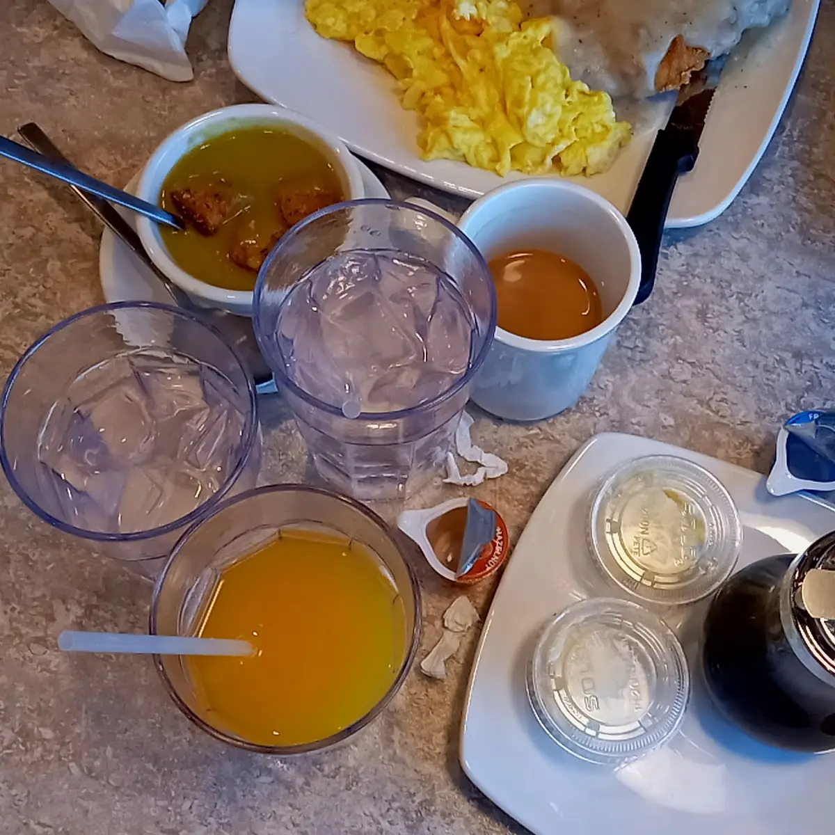 Coffee and Orange Juice