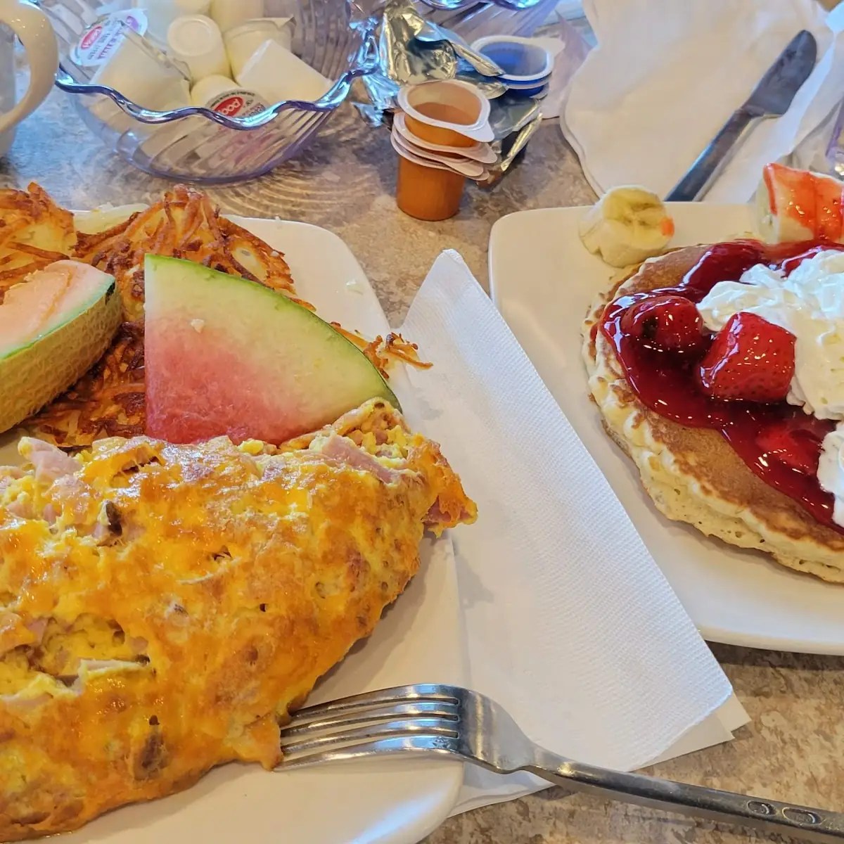 Ham and Cheese Omelette