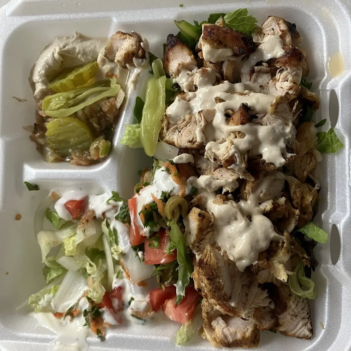 Chicken Shawarma Plate