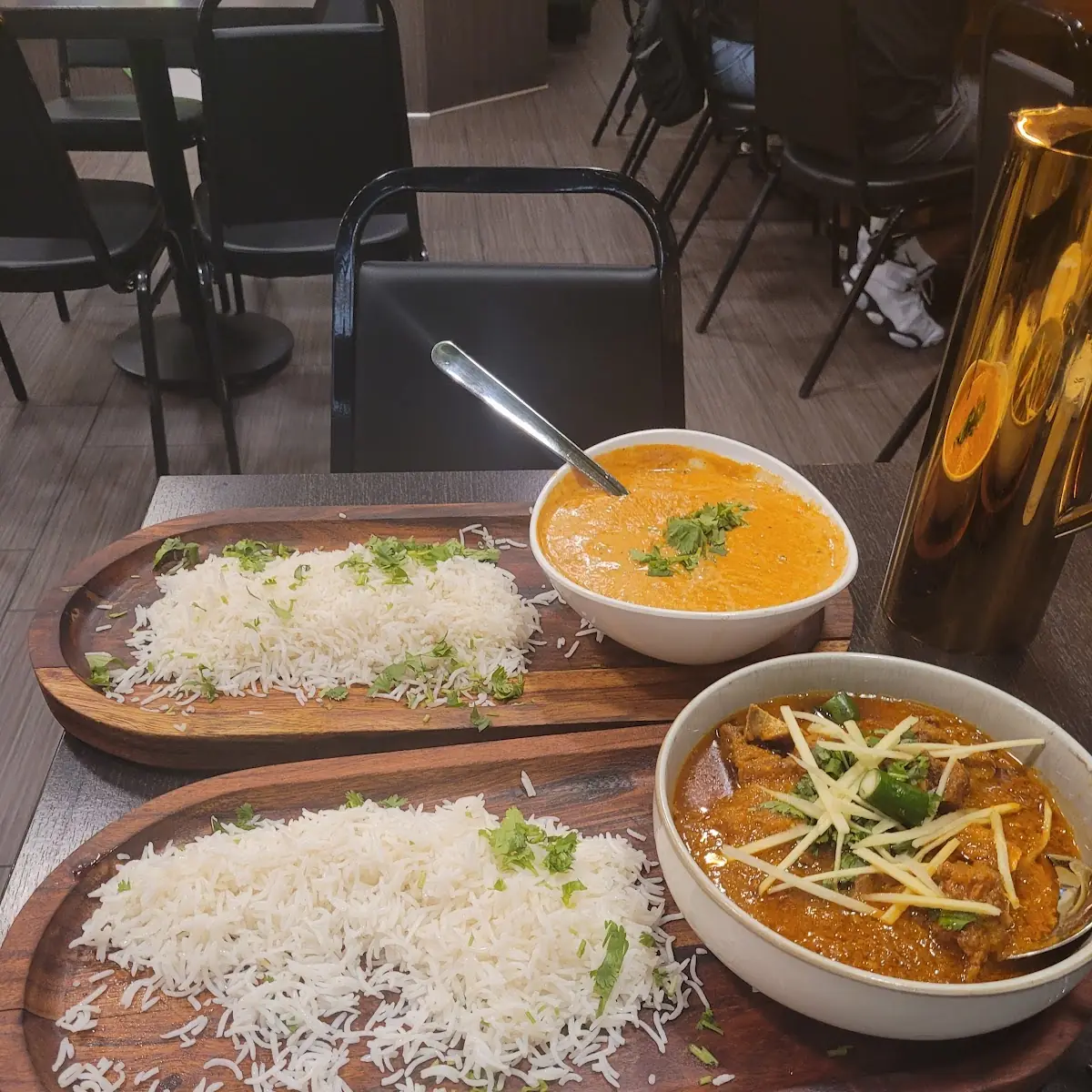 Butter Chicken and Lamb Curry