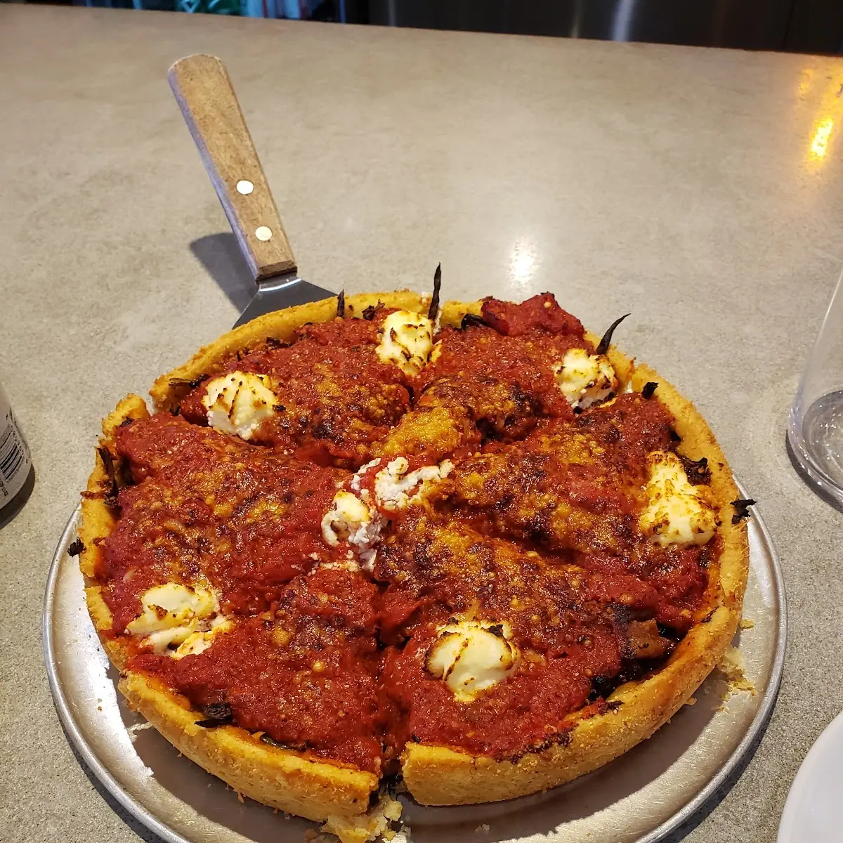 Personal Deep Dish Half & Half Specialty