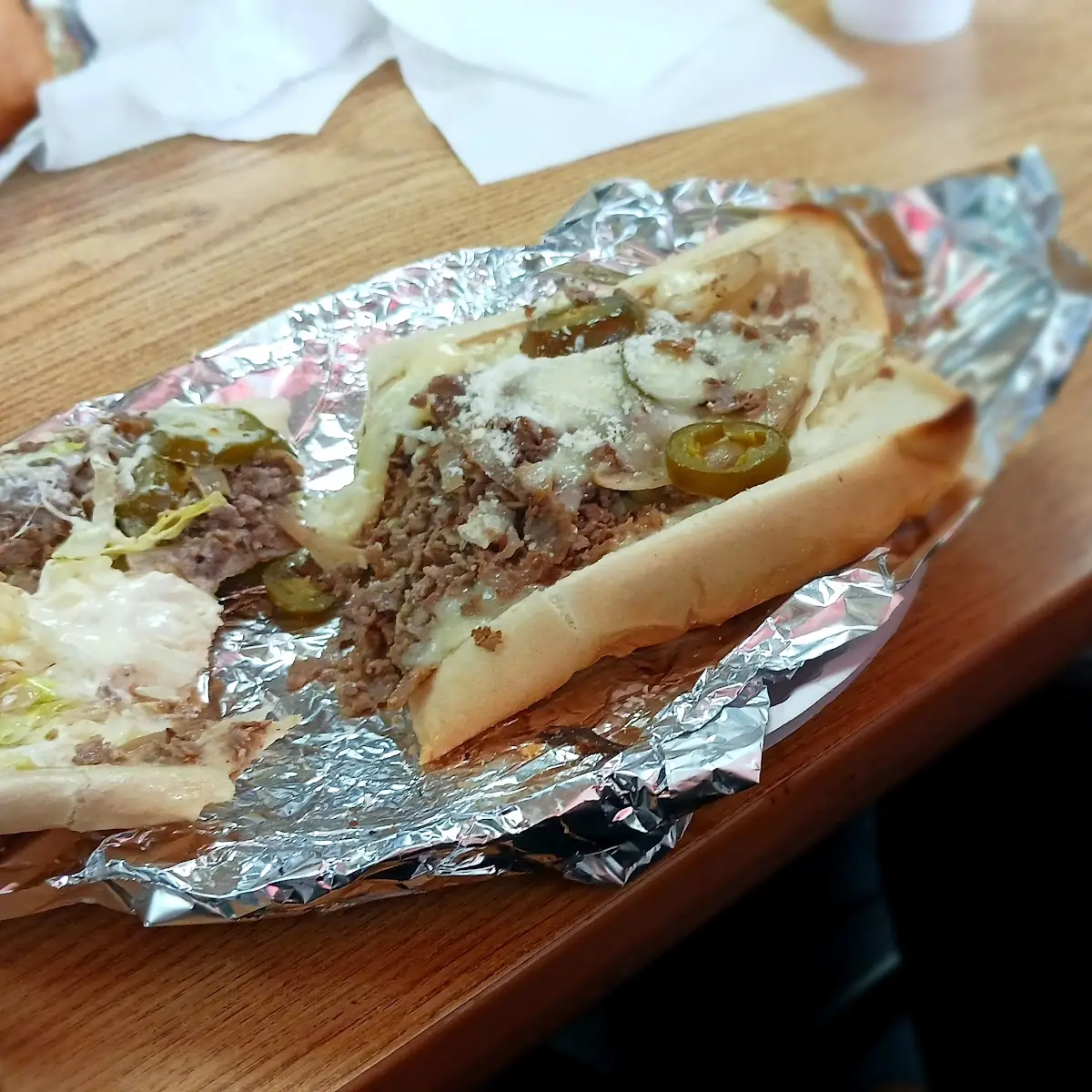 Cheese Steak Stromboli