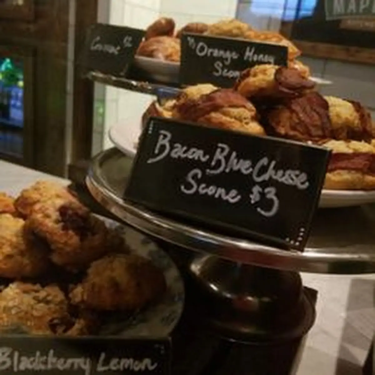 Bacon Blue Cheese Scones