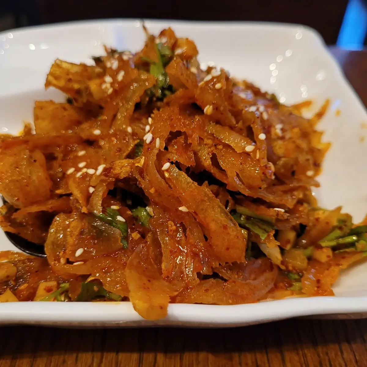 Tripe and Tendon in Sichuan Oil