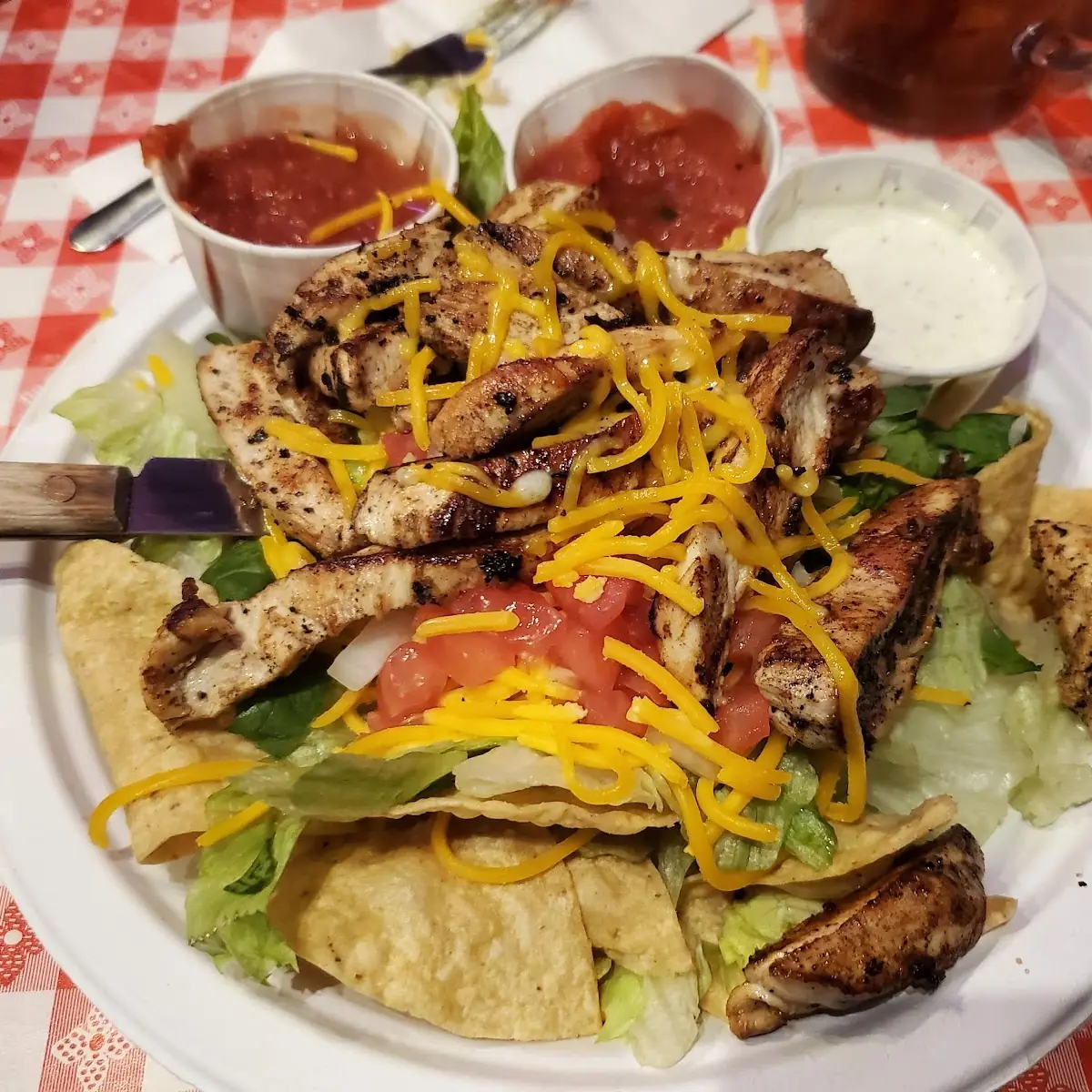 Taco Salad with Chicken