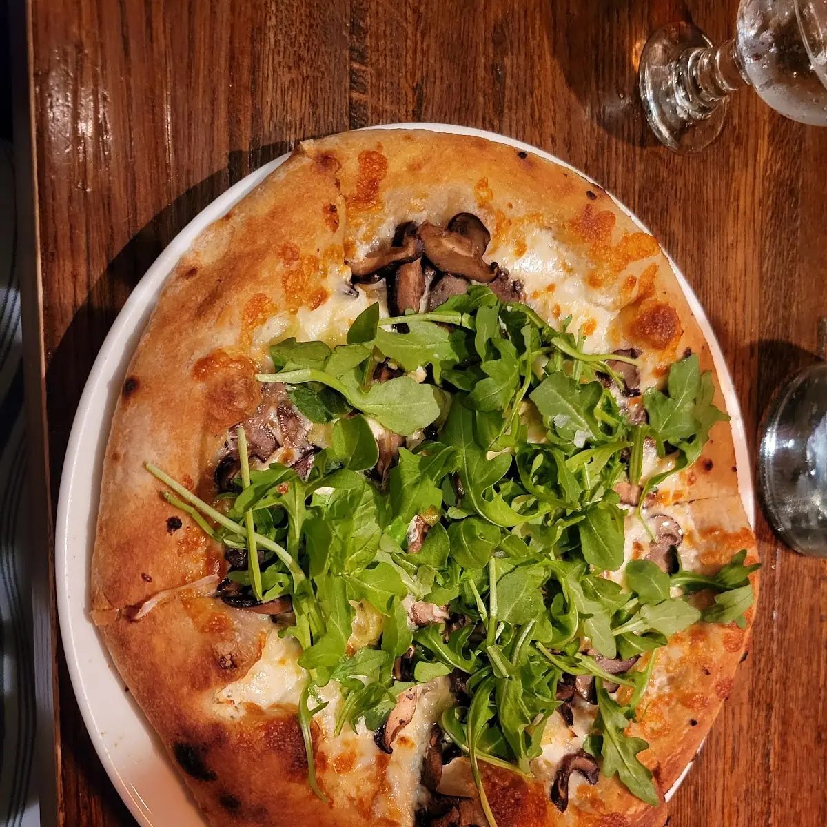 Mushroom Pizza