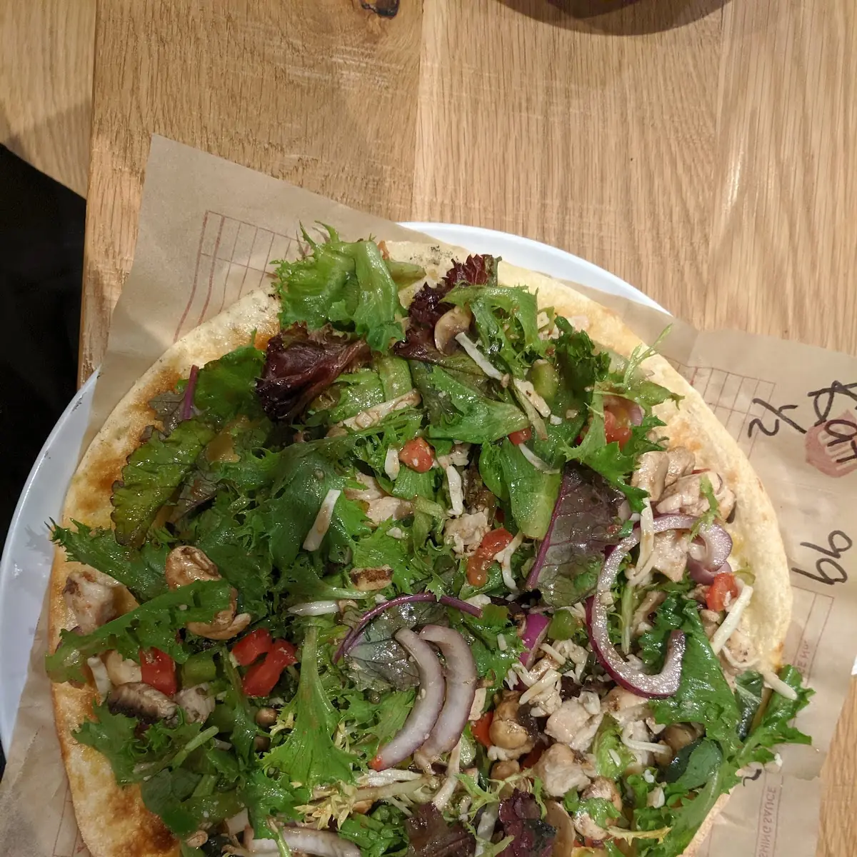 Salad Pizza