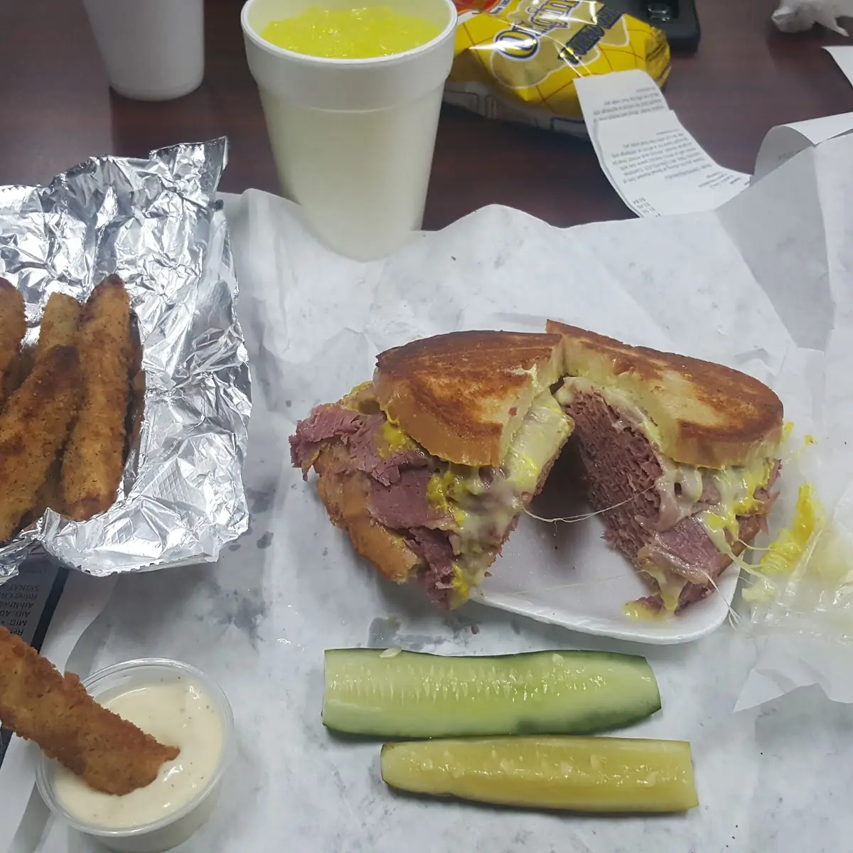 3. Triple Decker Pastrami & Egg