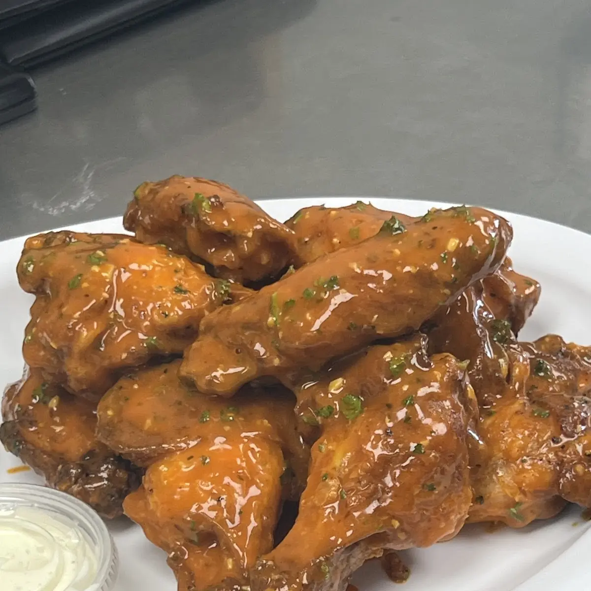 Mild Buffalo Wings with Fries