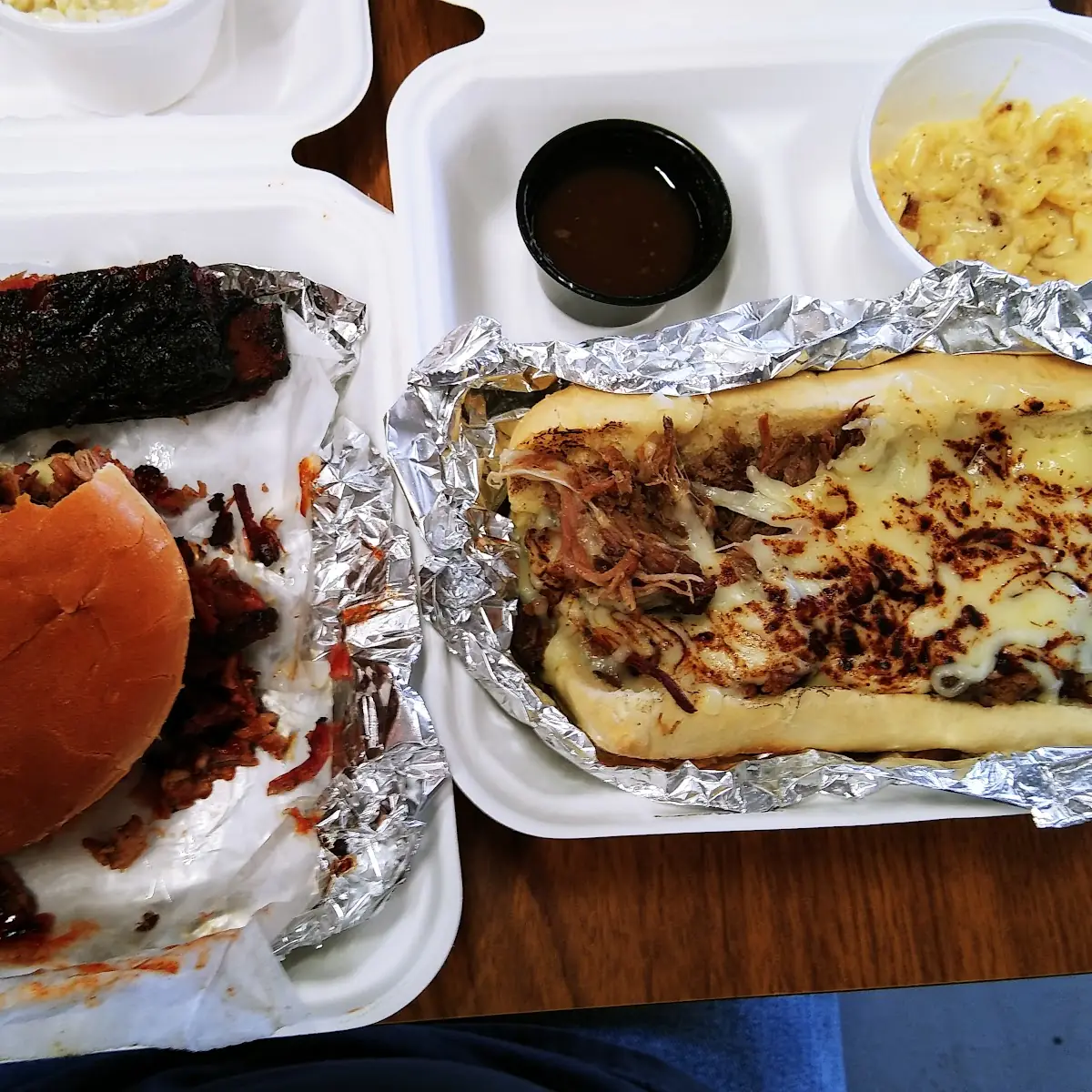 Brisket Sandwich and Italian Beef