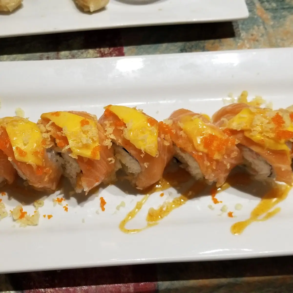 Salmon Roll Lemon Zest