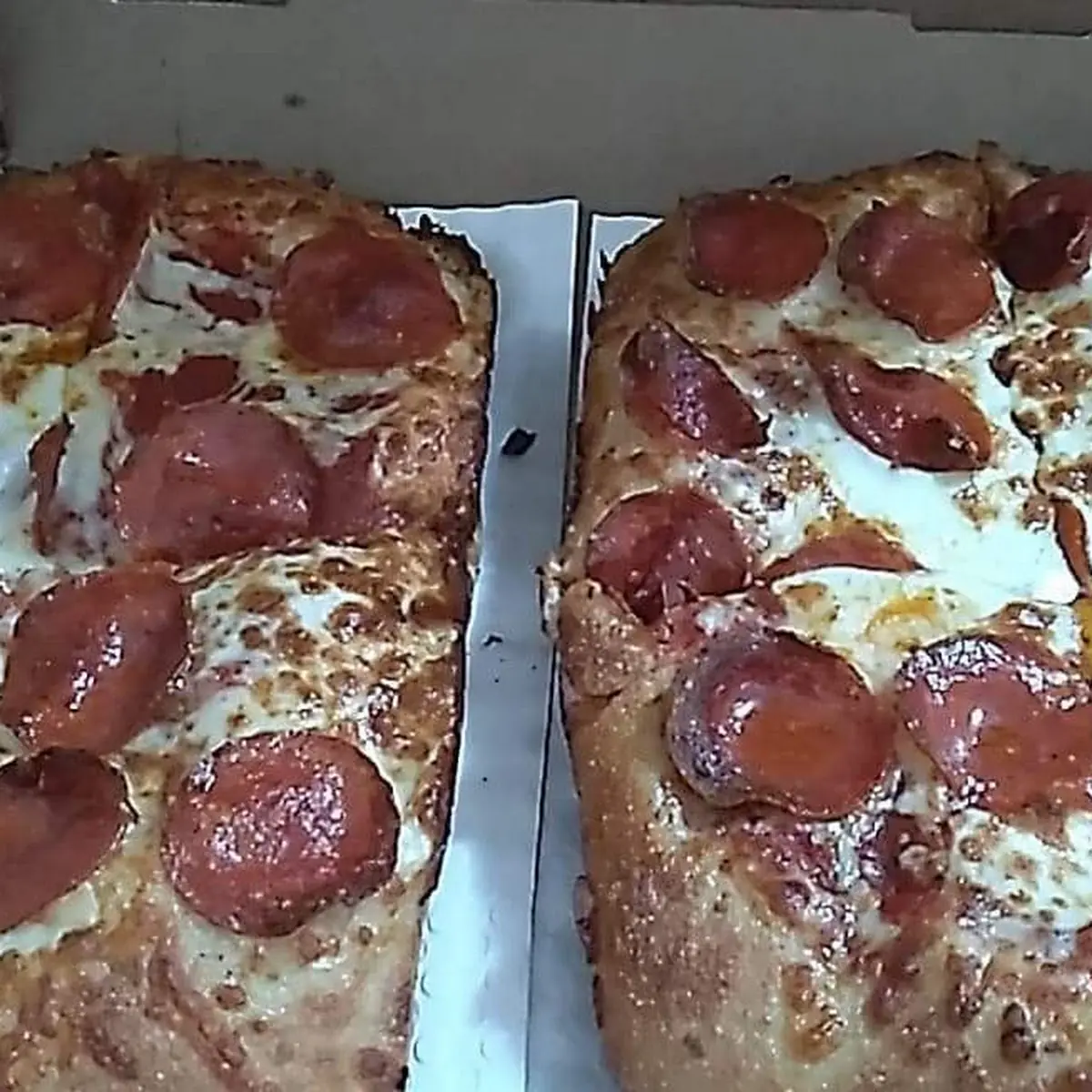 Deep Dish Pepperoni Pizza