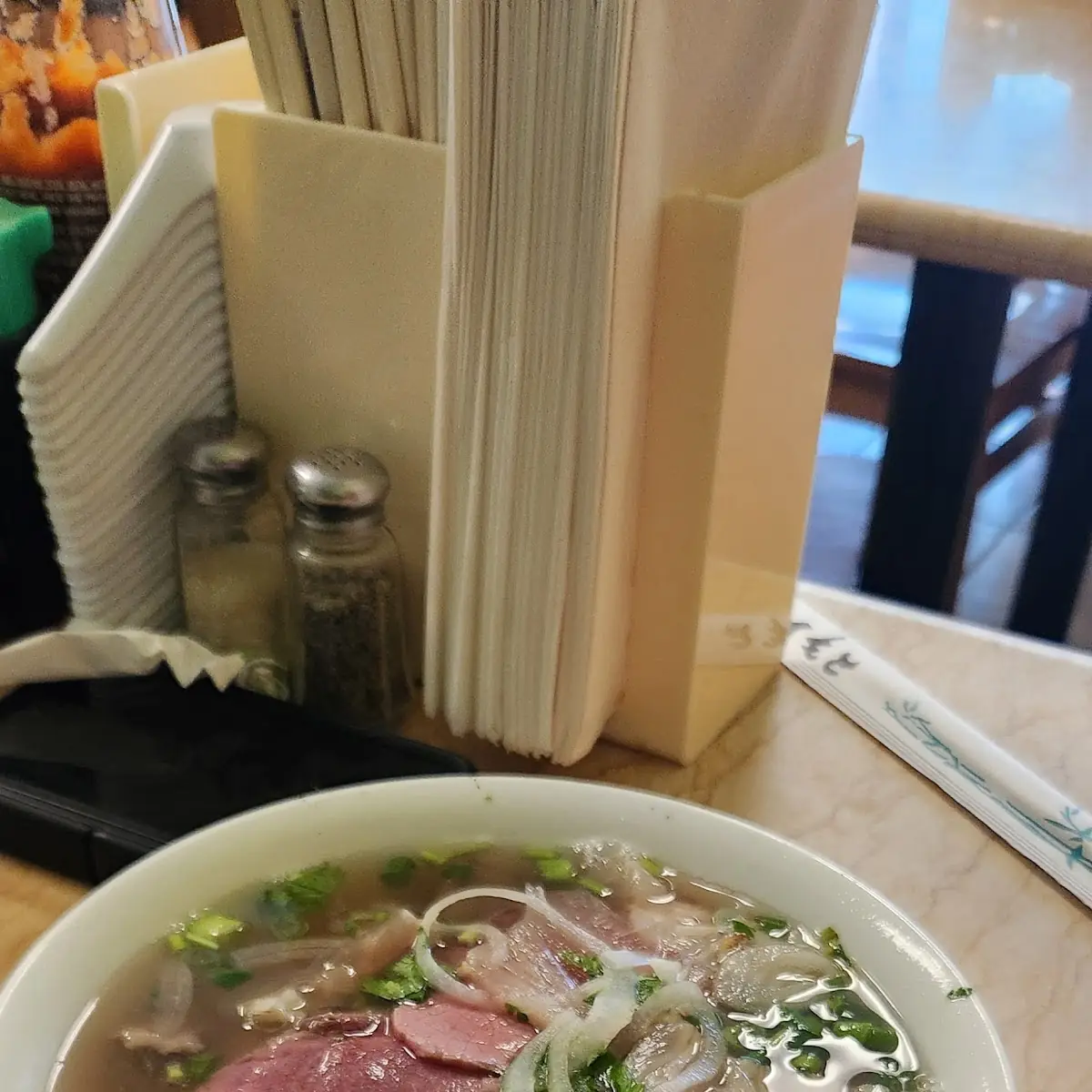 Rare Steak Brisket Tendon Pho