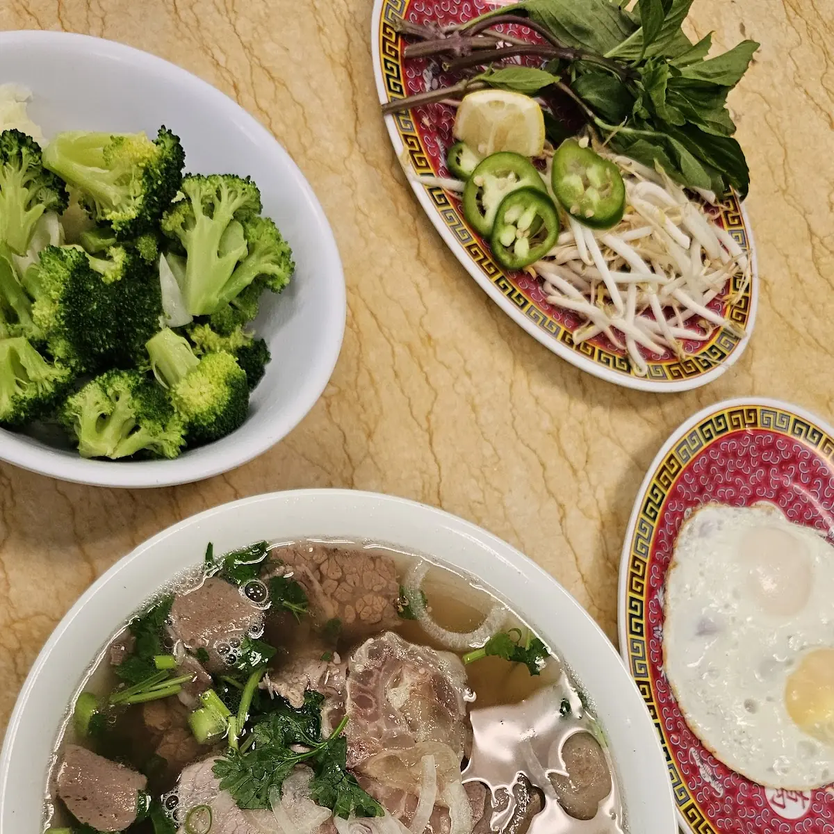 Rare Steak Tendon Beef Meatballs