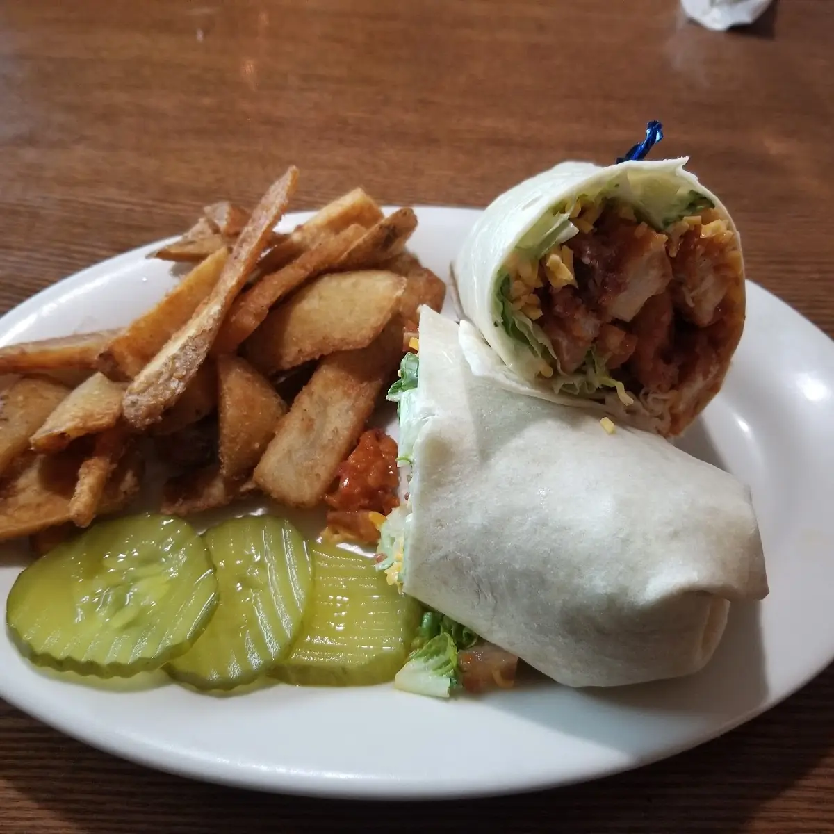 Buffalo Chicken Ceasar Wrap