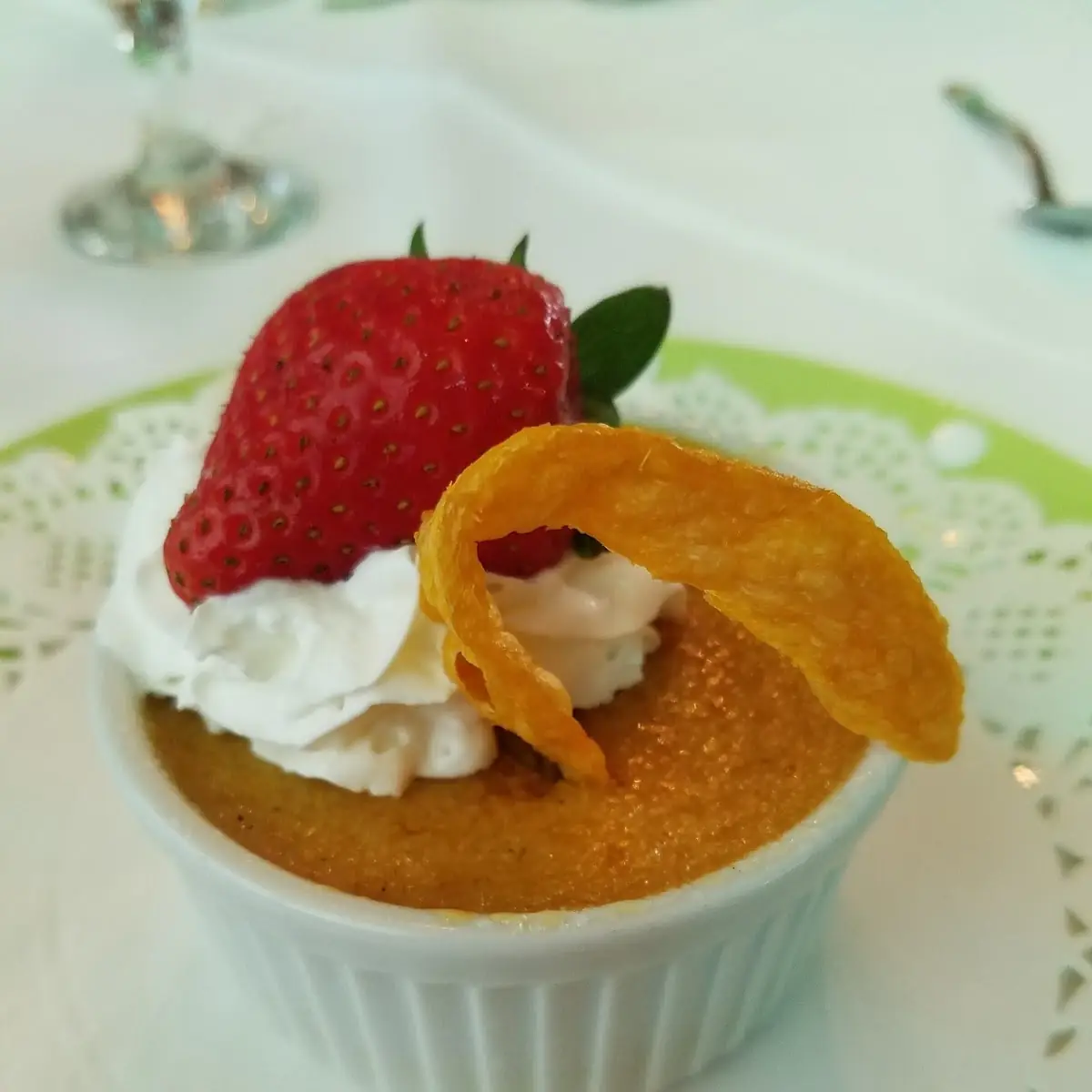 Creme Brulee de Mango