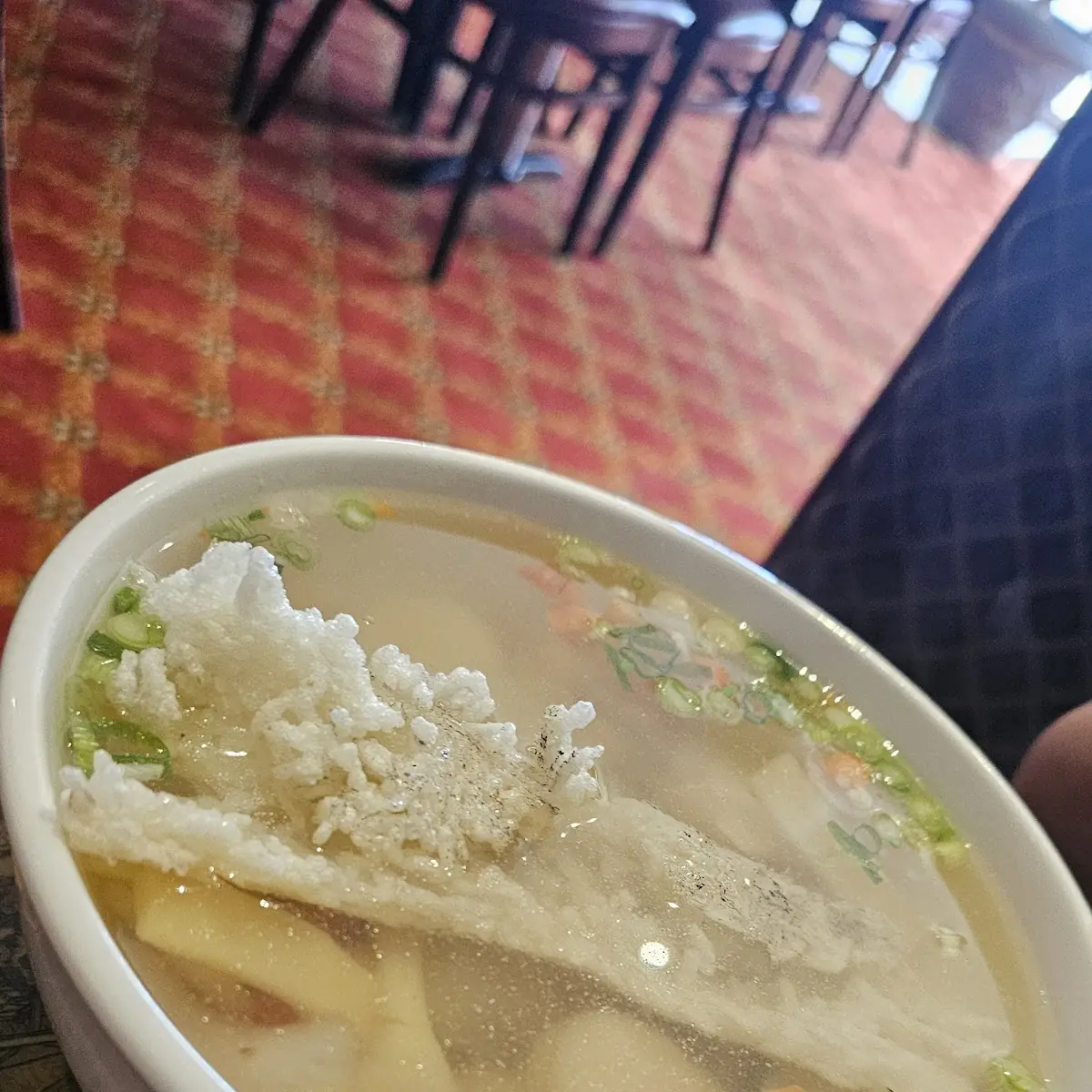 Spinach Bean Curd Soup