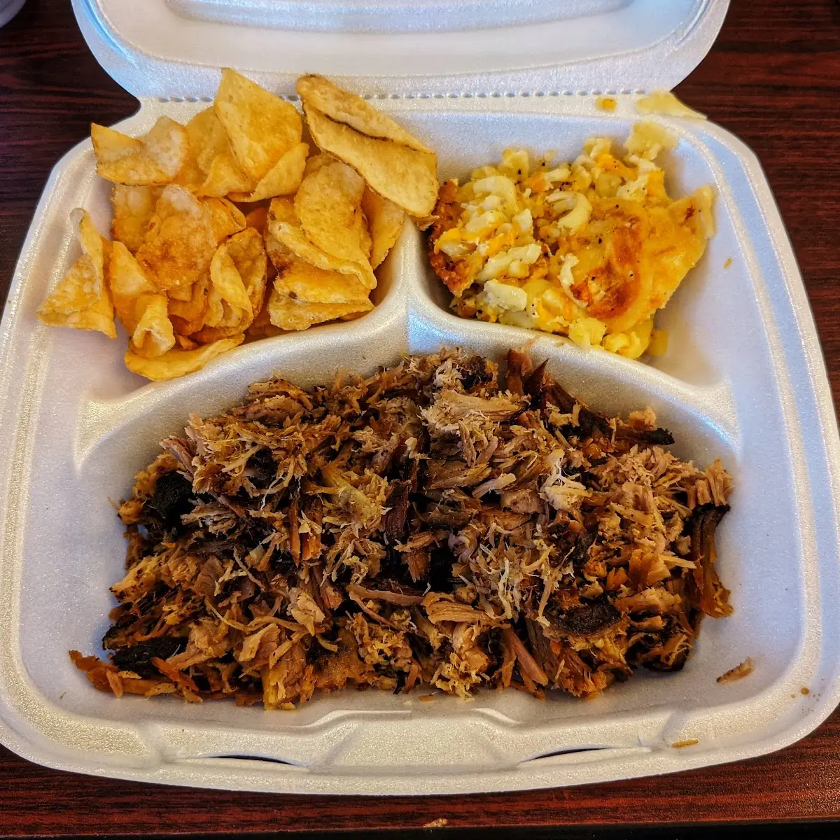 BBQ Mac & Cheese and Sea Salt & Vinegar Chips