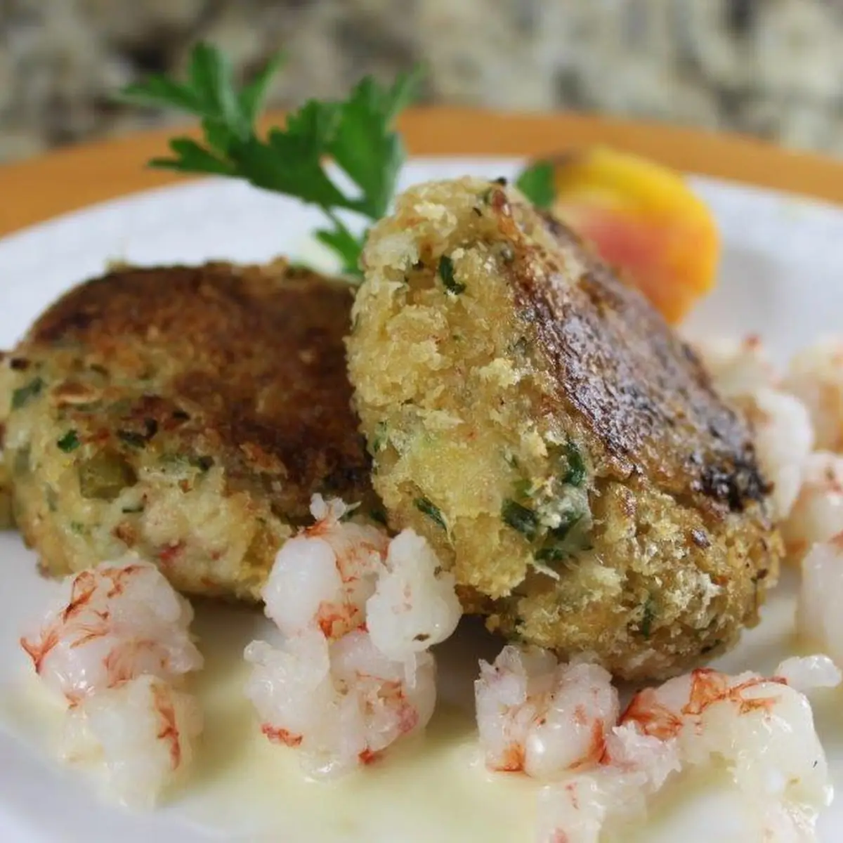 Crab Cake with Rock Shrimp