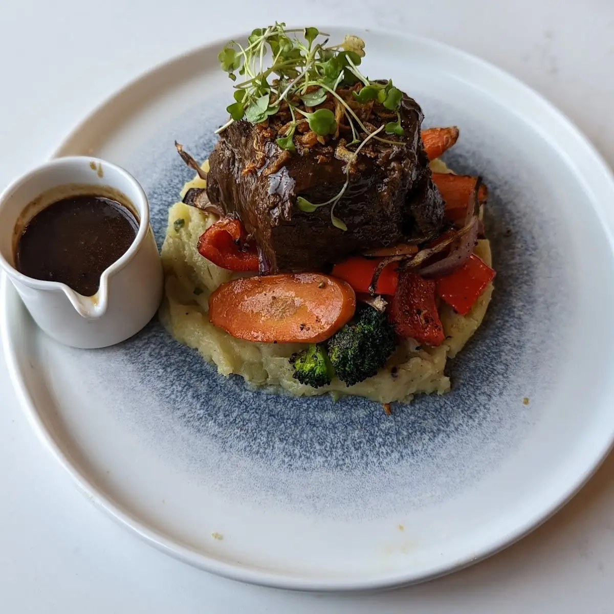 Braised Beef Short Ribs, The Table Bistro