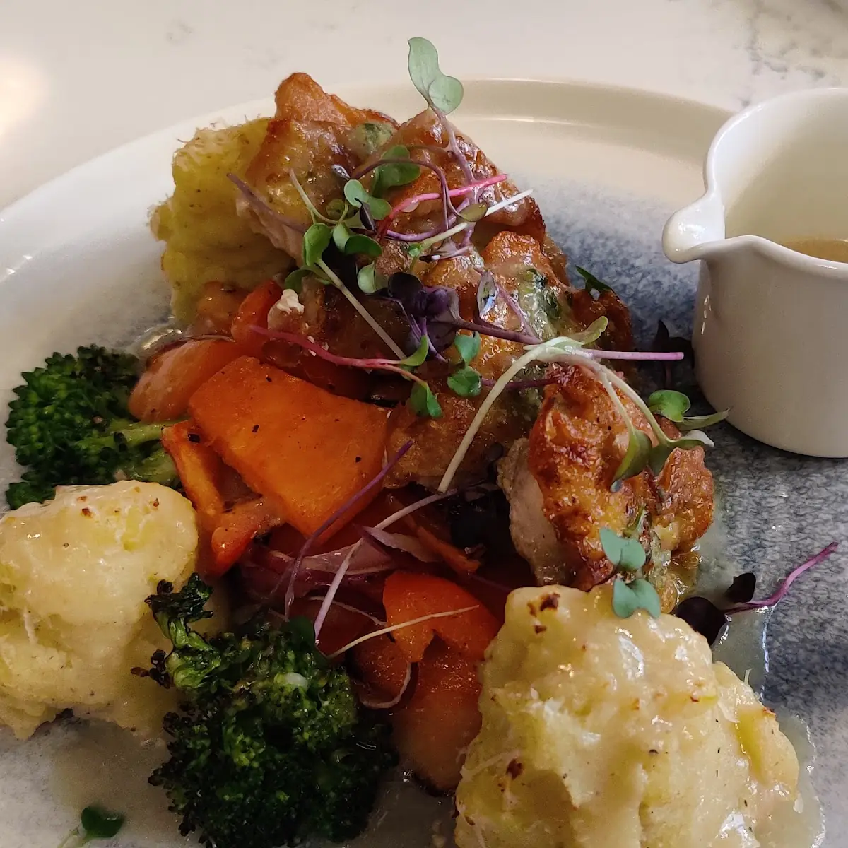 Pan Roasted Chicken, The Table Bistro
