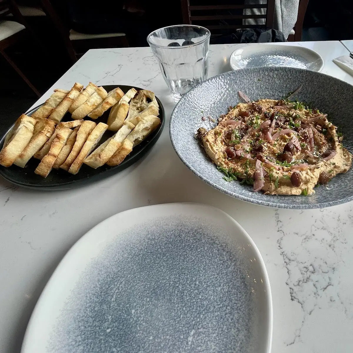 Sweet Potato Hummus, The Table Bistro
