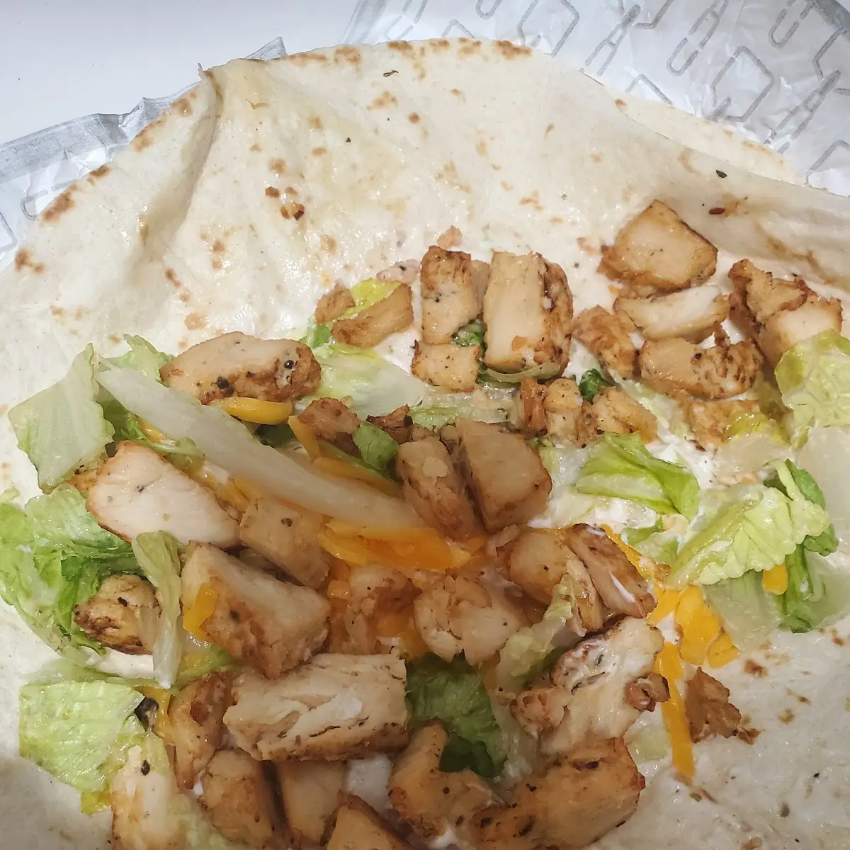 Grilled Chicken Ranch Wrap