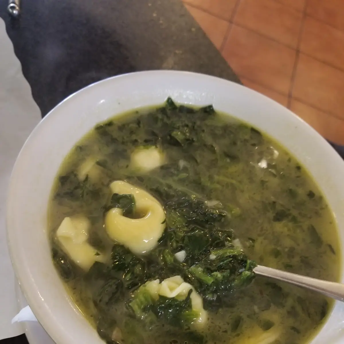 Tortellini Spinach Soup